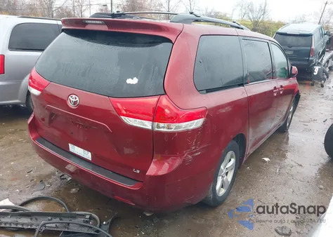 2012 Toyota Sienna Le V6 8 Passenger из США, поврежденный, VIN 5TDKK3DC9CS266885